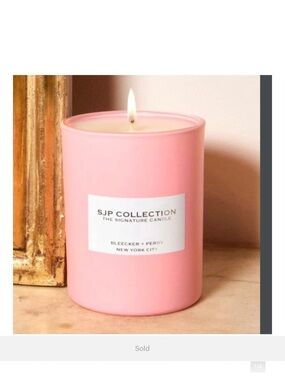 SJP by Sarah Jessica Parker Blush Pink Signature Candle Box